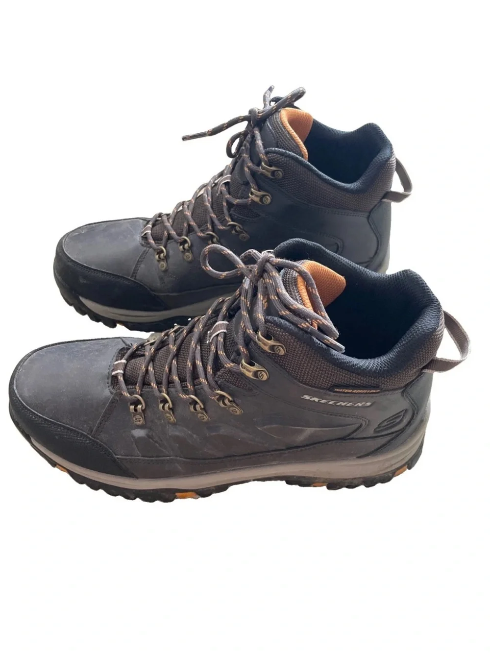 Skechers Relment Daggett Hiking Boots Mens 11.5 EXTRA WIDE (EWW) Water Repellent